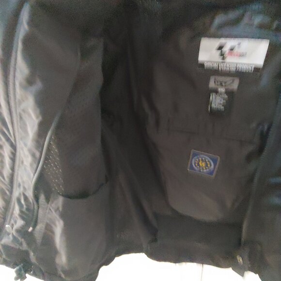 Motogp Dorna 2002 Womens Motorcycle riding jacket Medium W/padded inserts - Picture 5 of 7